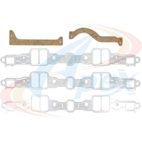 Intake Manifold Gasket Set - Small Port (Apex AMS2580) 67-90