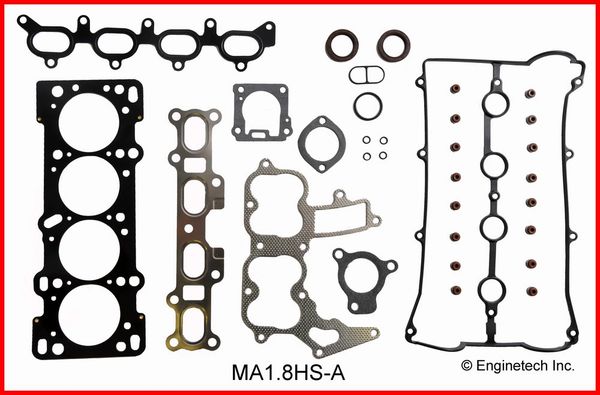 Full Gasket Set (EngineTech MA1.8K-3) 94-97 (Miata)