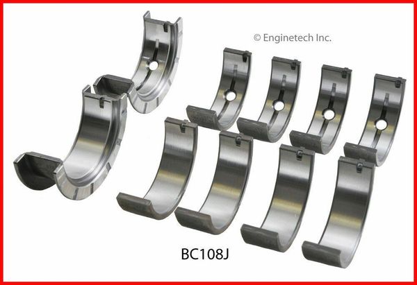 Main Bearing Set (EngineTech BC108J) 02-16