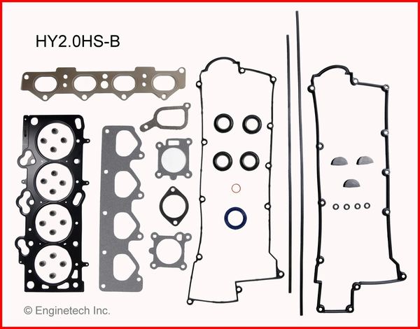 Head Gasket Set (EngineTech HY2.0HS-B) 01-07