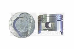 Piston Set - Cast (EngineTech P4666(3) ) 89-00