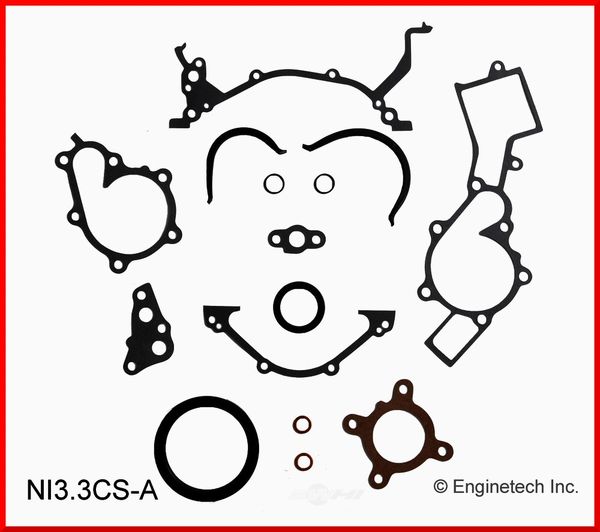 Conversion / Lower Gasket Set (EngineTech NI3.3CS-A) 96-04