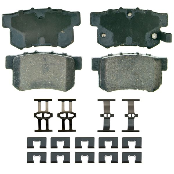 Brake Pad Set - Rear (Wagner ZD537) 01-04