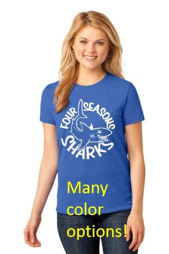 Four Seasons Ladies Crewneck T Shirt MANY COLOR CHOICES! (LPC54)