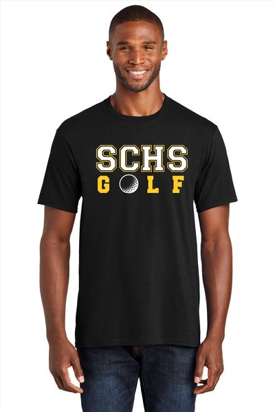 SCHS- Golf - Adult Short Sleeve T-shirt