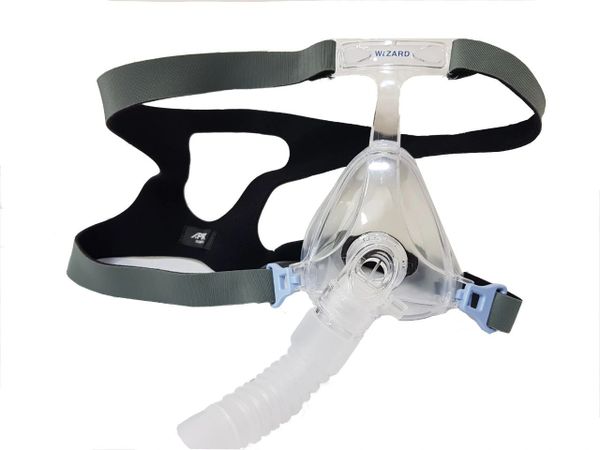 9. Entrusted Vented Full Face Mask for BiPAP / CPAP with Headgear