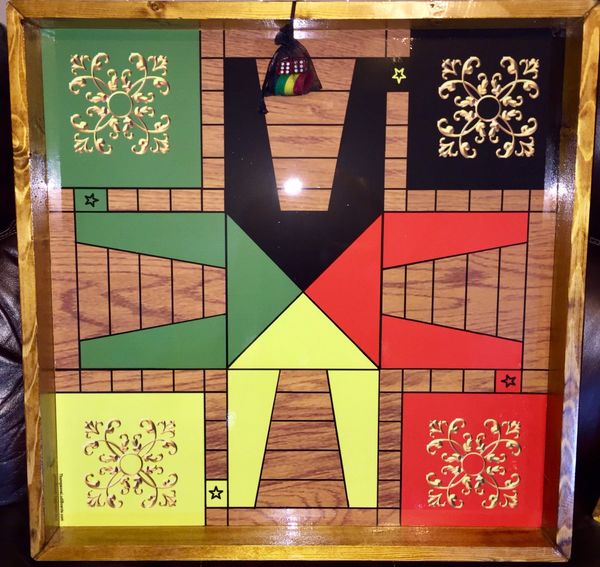 25” Golden Oak Ludi Board