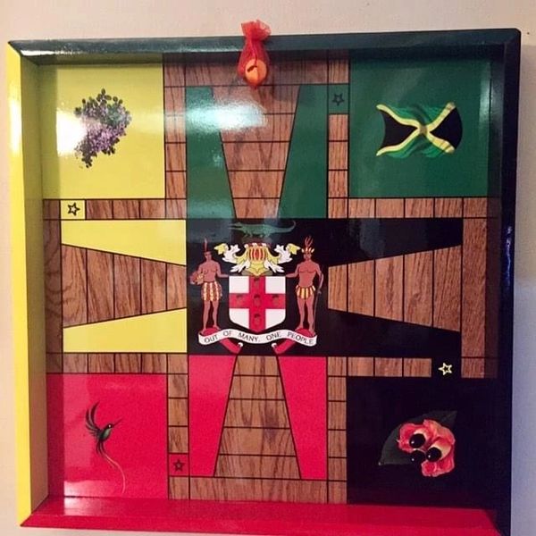 25” JA Coat of Arms v2 Ludi Board