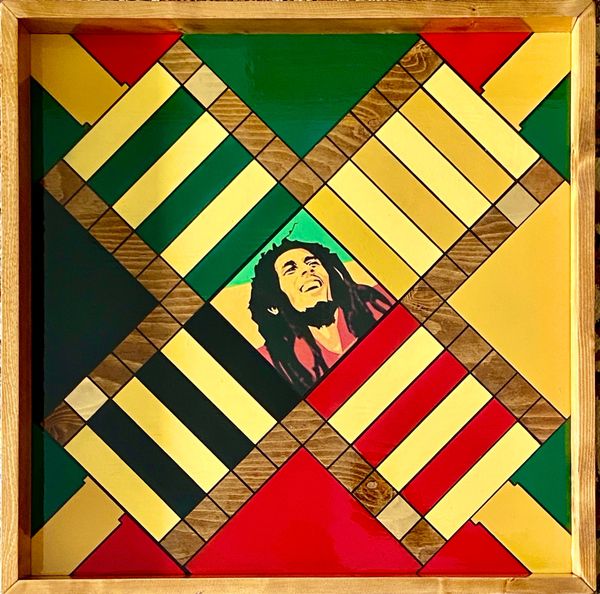 25” Bob Marley Ludi Board