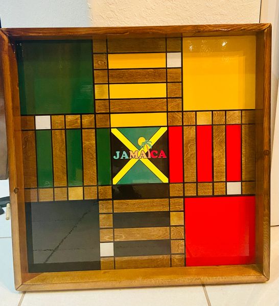 25” Jamaica Flag Ludi Board