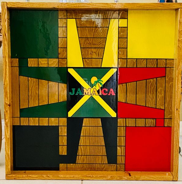 25” Jamaica Palm Ludi Board