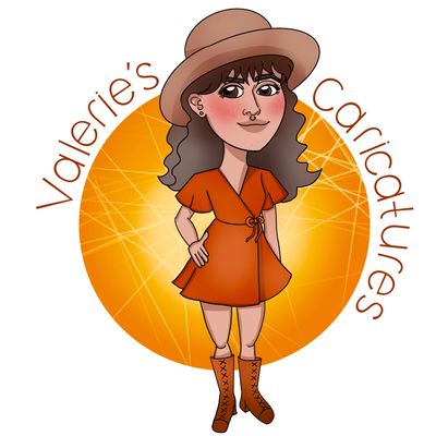 Valeries caricature artist digital art based in Miami florida 