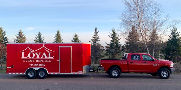 Delivering party rental equipment Marshfield Wi