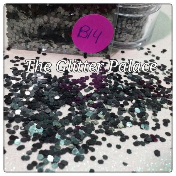 B14 Gray (.062) Solvent Resistant Glitter