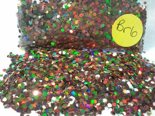 Br6 Holographic Coffee (.062) Solvent Resistant