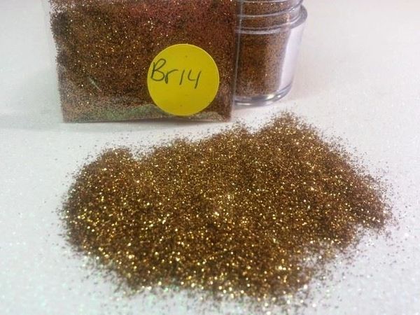 BR14 Brown Iron (.008) Solvent Resistant Glitter