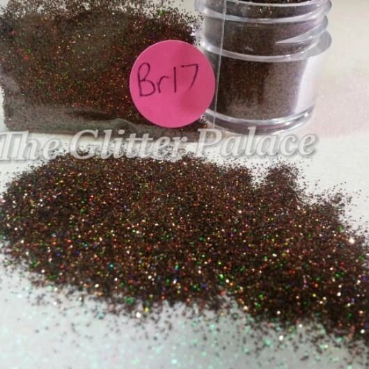 BR17 Holo Coffee (.008) Solvent Resistant Glitter