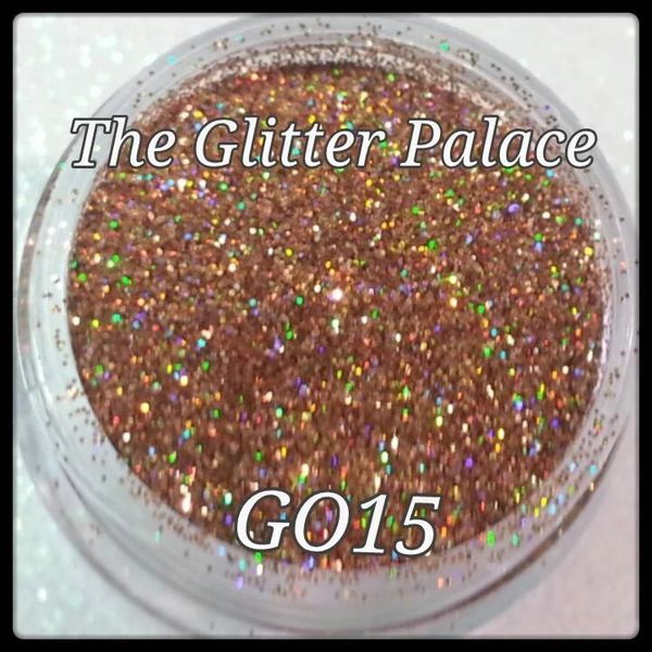 GO15 Holographic Sand (.008) Solvent Resistant Glitter