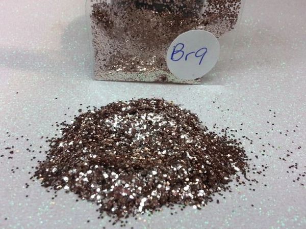 BR9 Platinum (.025) Solvent Resistant Glitter