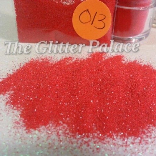 O13 Giotto Ruby (.008) Solvent Resistant Glitter