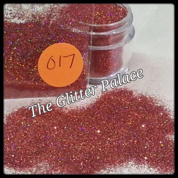 O17 Holo Rose (.008) Solvent Resistant Glitter