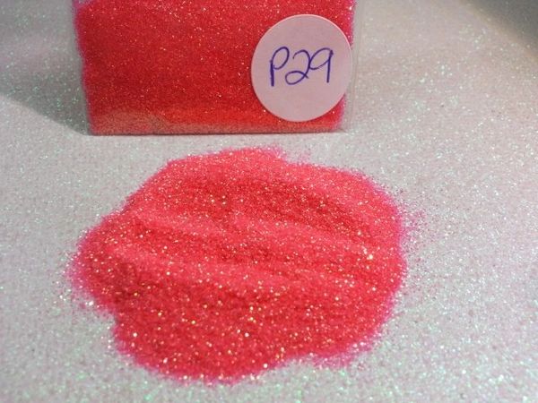P29 Flouro Orange (.008) Solvent Resistant Glitter