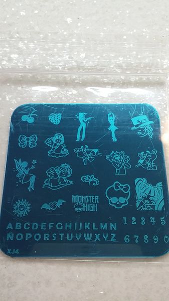 Stamping Plate (XJ4) Monsters High