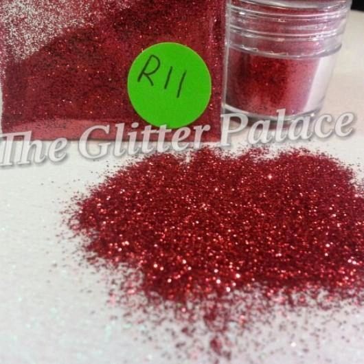 R11 Red (.008) Solvent Resistant Glitter