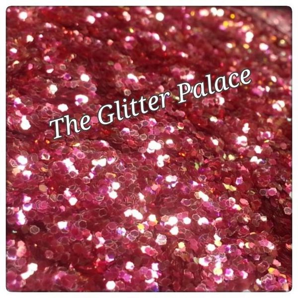 R13 Lotus Red (.040) Solvent Resistant Glitter