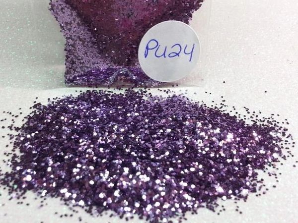 PU24 Lavender Dust (.025) Solvent Resistant Glitter