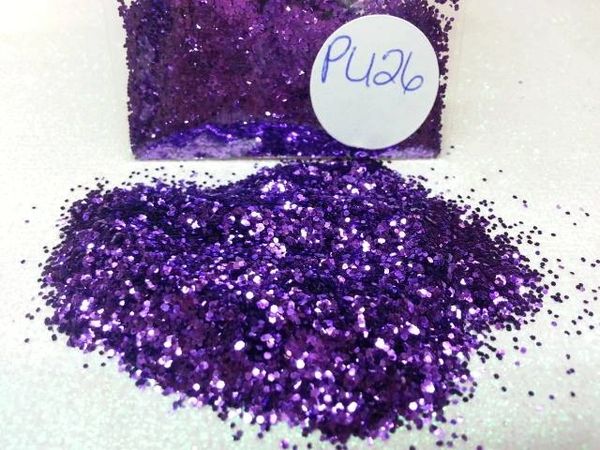 PU26 Violet Purple (.025) Solvent Resistant Glitter