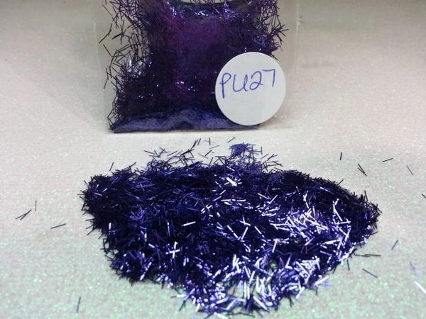 PU27 Purple Lilly (Fibers) Solvent Resistant Glitter