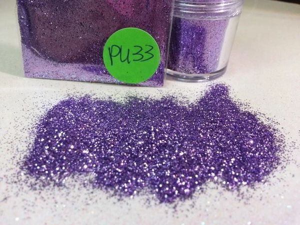 PU33 Sweet Lavender (.008) Solvent Resistant Glitter