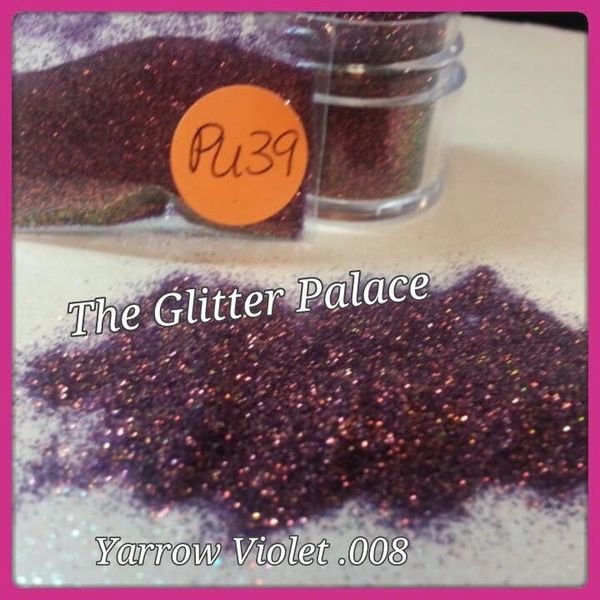 PU39 Yarrow Violet (.008) Solvent Resistant Glitter