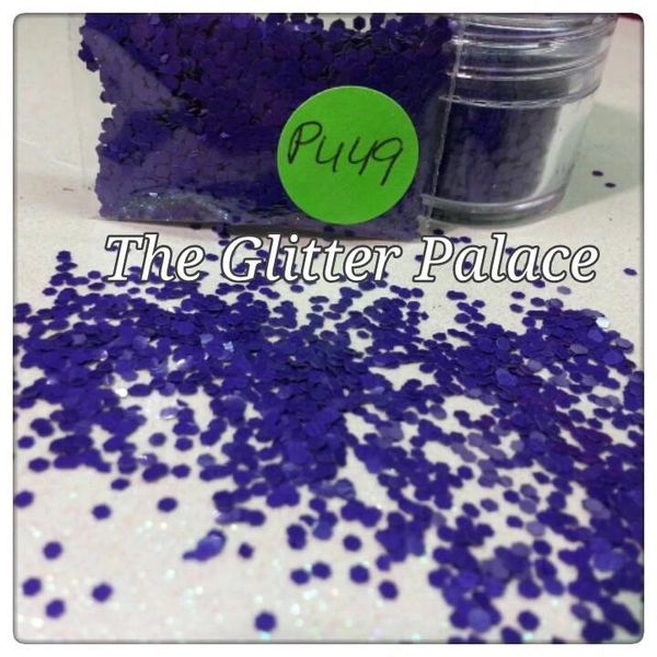 PU49 Yarrow Violet (.062) Solvent Resistant Glitter