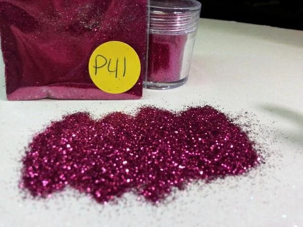 P41 Berrylicious (.008) Solvent Resistant Glitter