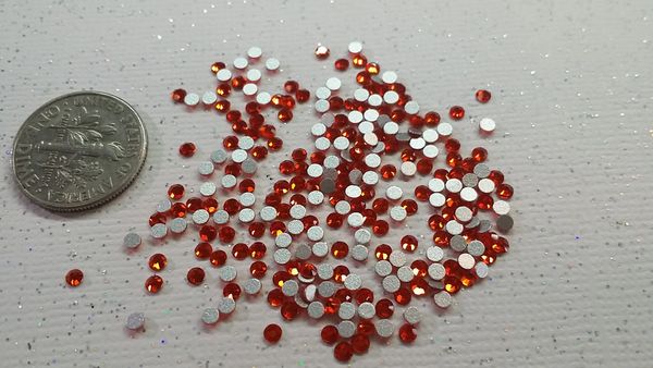 Rhinestone #R4 (1.5 mm orange stones)