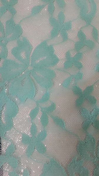 Lace - #L1 Mint colored Lace for encapsulation
