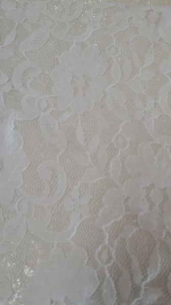 Lace - #L2. White colored Lace for encapsulation