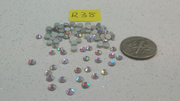 Rhinestone #R38 (2.5 mm A/B crystal rhinestone) (1 pack)