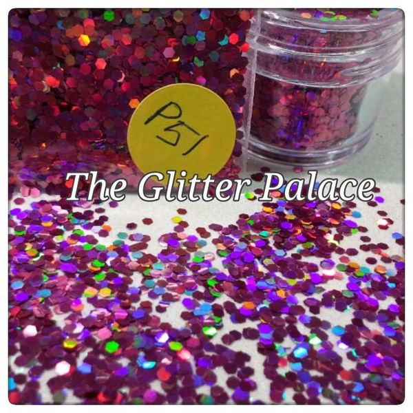 P51 Lotus Red (.062) Solvent Resistant Glitter