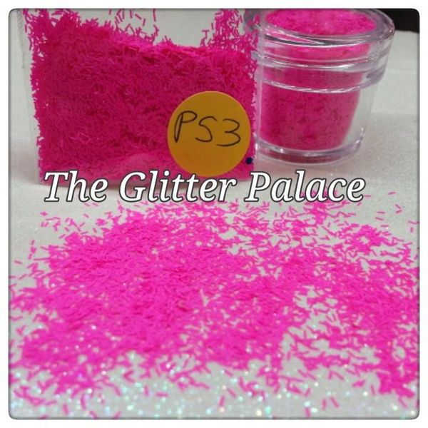 P53 Neon Magenta (Fibers) Solvent Resistant Glitter