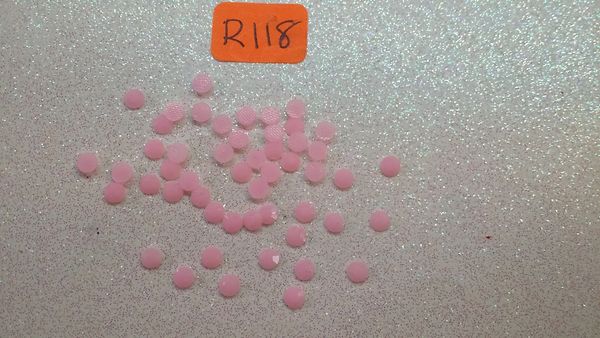 Rhinestone #R118 (3 mm Baby Pink jelly rhinestone)