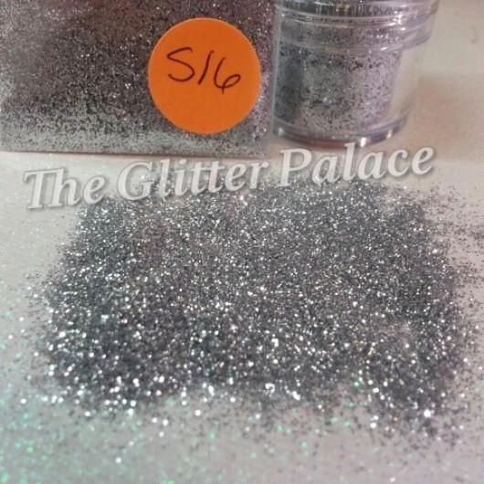 S16 Bright Silver (.008) Solvent Resistant Glitter