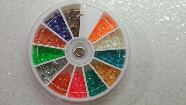 Rhinestone Wheel Large #5 (12 color A/B rhinestone)