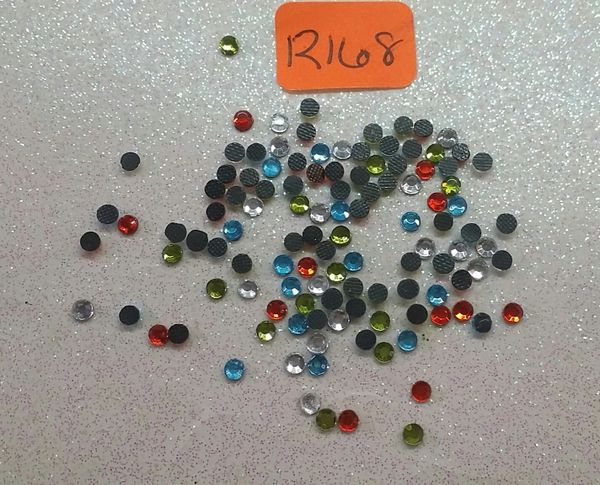 Rhinestone #R168 (2.5 mm rhinestone mix)