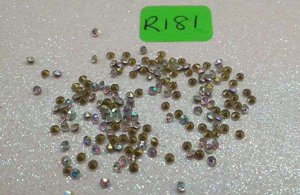 Rhinestone #R181 (A/B point Back SS6)