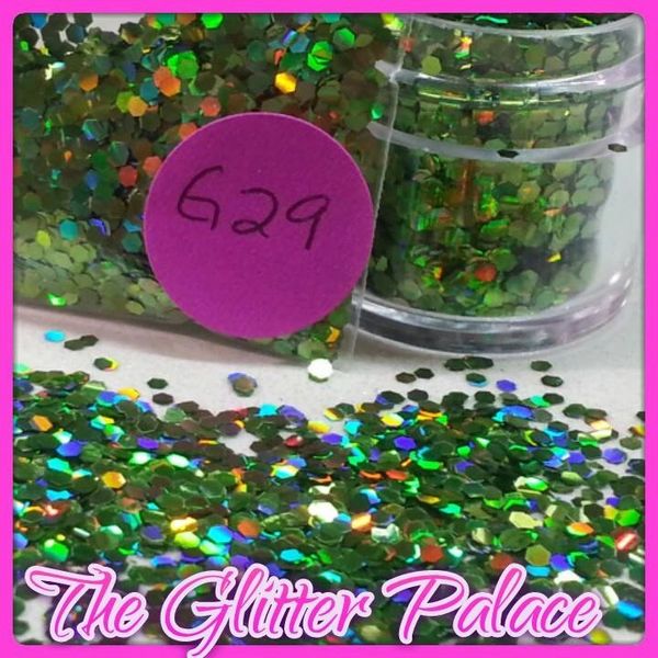 G29 Holo Parrot Green (.062) Solvent Resistant Glitter