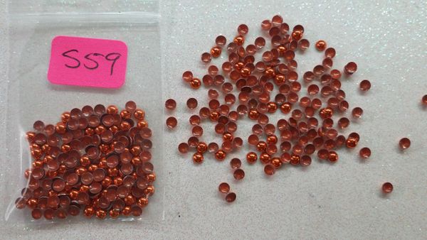 Stud #59 - S59 (copper round stud) (1 pack)