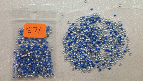 Stud #71 - S71 (blue, round stud) (1 pack)